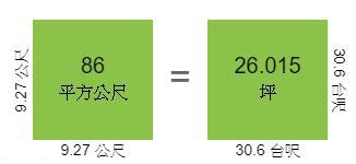 坪數 英文|轉換 面積, 坪